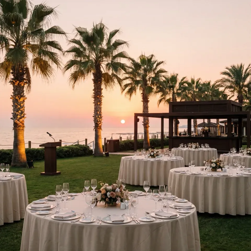 Belek beach resorts, corporate event venue in Antalya