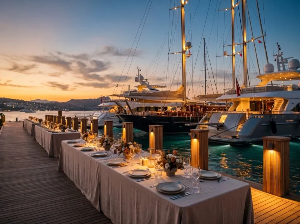Yalıkavak Marina, corporate event venue in Bodrum